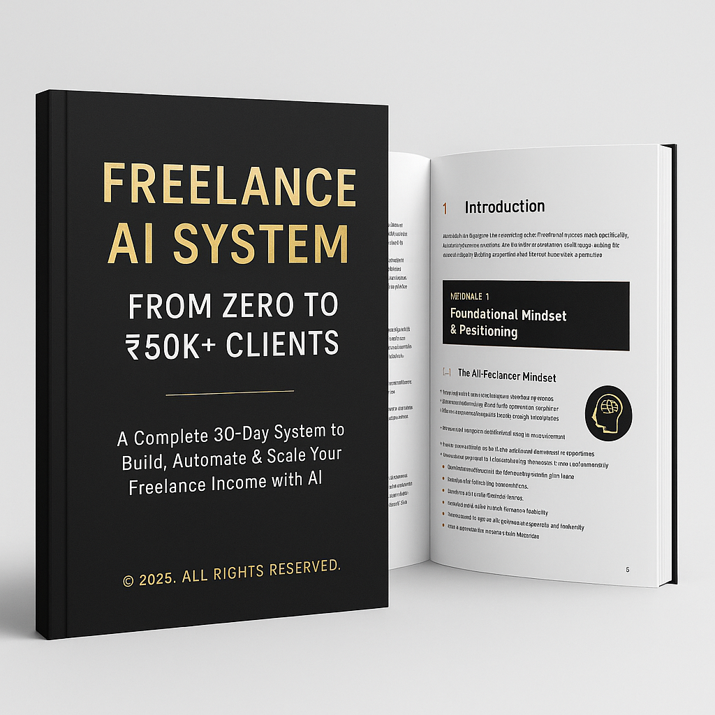 The Ultimate 101 Ebook Guide To Freelancing Using AI